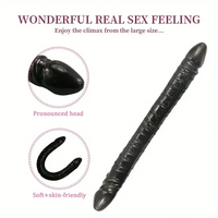 13.19in Dual Ended Long Big Dildo Sex Toy For Increased Stimulation