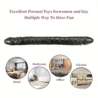 13.19in Dual Ended Long Big Dildo Sex Toy For Increased Stimulation