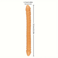 13.19in Dual Ended Long Big Dildo Sex Toy For Increased Stimulation