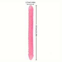 13.19in Dual Ended Long Big Dildo Sex Toy For Increased Stimulation