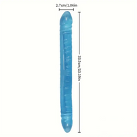 13.19in Dual Ended Long Big Dildo Sex Toy For Increased Stimulation