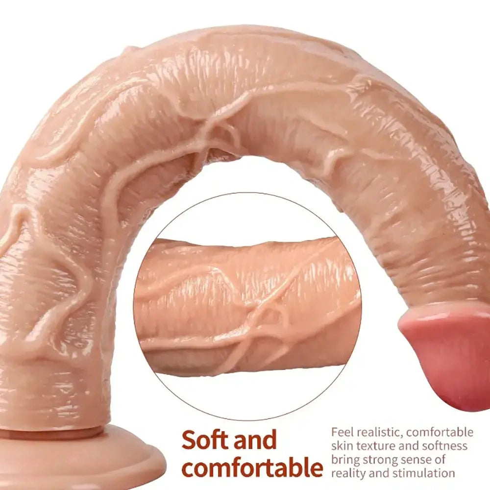 13.19in Super Large Simulated Penis Long Lifelike Real Cock Dildo