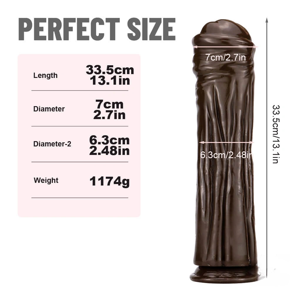 13.1in Large Thick Horse Dildo For Women Anal Mastubation Toy