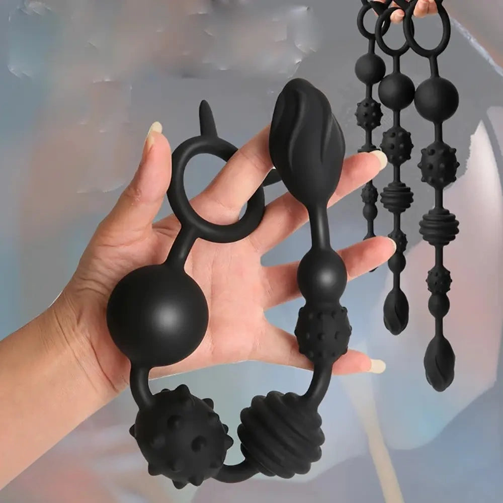 13.23in 16.06in 19.09in Big Anal Beads Dildo Huge Long Butt Plug