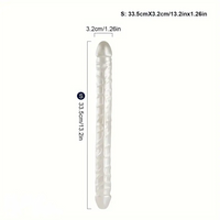 13.2in 16.9in Long Big Double Sided Dildo For Women Men Deep Fast Play