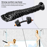 13.38in 13.58in Hands Feet Big Black Thick Dildo Masturbator