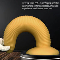 13.38in 14.96in Pointed Large Long Threaded Anal Plug Dildo For Fisting