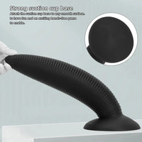13.38in 14.96in Pointed Large Long Threaded Anal Plug Dildo For Fisting