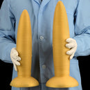 13.38in 14.96in Pointed Large Long Threaded Anal Plug Dildo For Fisting