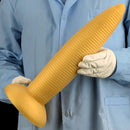 13.38in 14.96in Pointed Large Long Threaded Anal Plug Dildo For Fisting