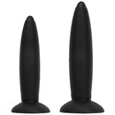 13.38in 14.96in Pointed Large Long Threaded Anal Plug Dildo For Fisting