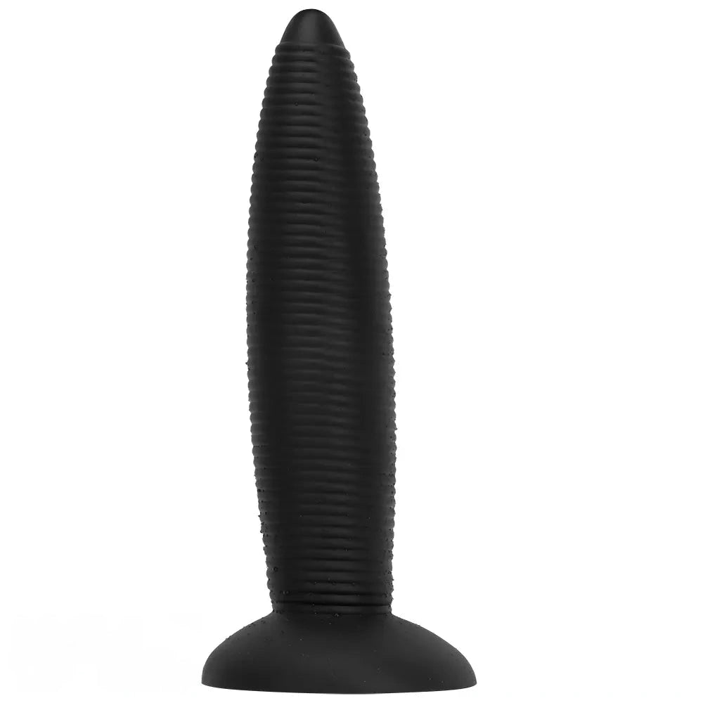 13.38in 14.96in Pointed Large Long Threaded Anal Plug Dildo For Fisting