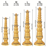 13.38in 15.35in 17.32in 19.48in Super Long Big Anal Silicone Huge Anal Dildo