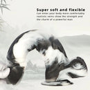 13.38in Black White Mixed Color PVC Extra Huge Long Thick Women Dildo