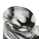 13.38in Black White Mixed Color PVC Extra Huge Long Thick Women Dildo