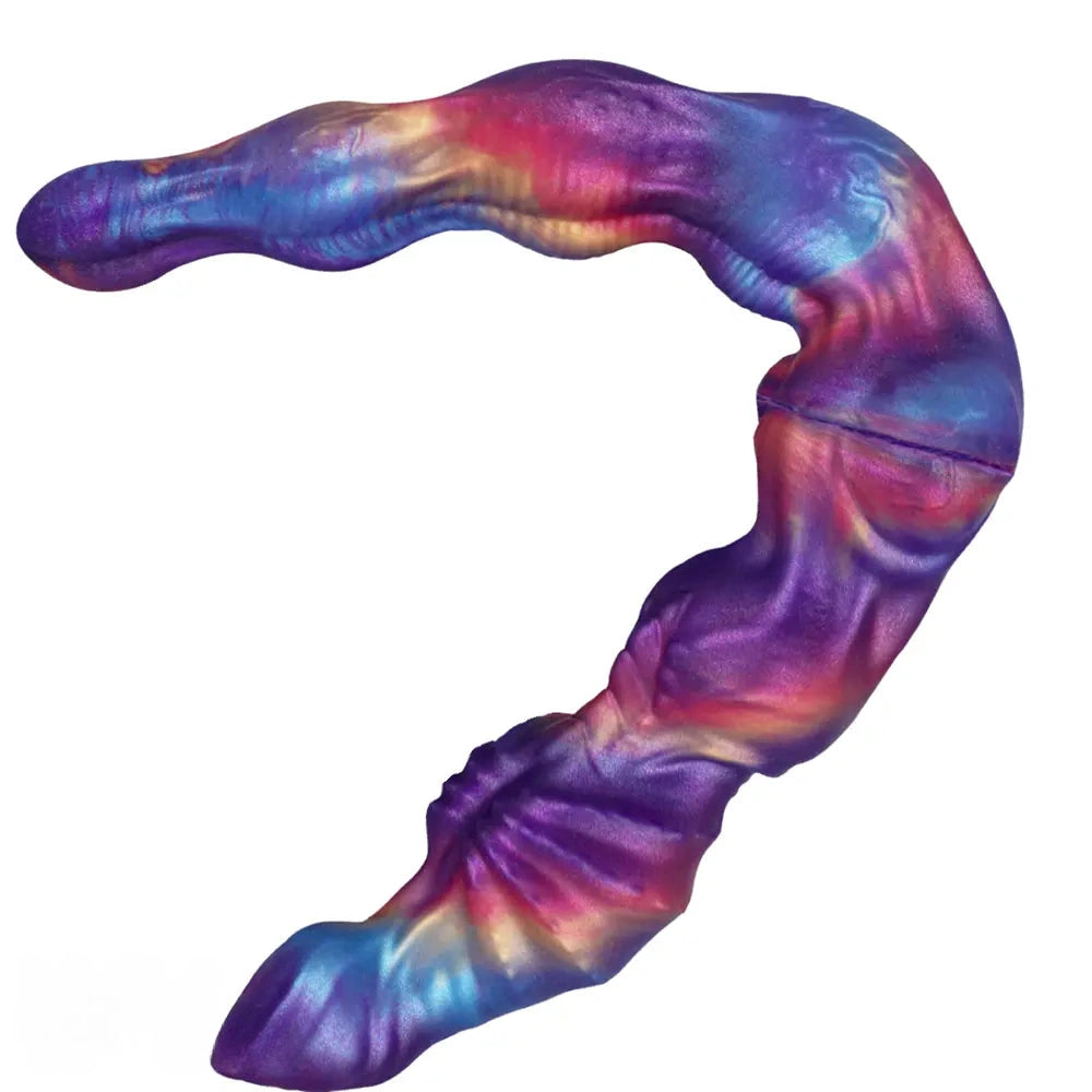 13.38in Dual Heads Knot Silicone Big Long Monster Dildo For Stimulating