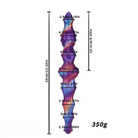 13.38in Dual Heads Knot Silicone Big Long Monster Dildo For Stimulating