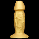 13.38in Super Long Big Silicone Soft Gold Dildo With Suction Cup