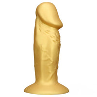 13.38in Super Long Big Silicone Soft Gold Dildo With Suction Cup