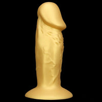 13.38in Super Long Big Silicone Soft Gold Dildo With Suction Cup