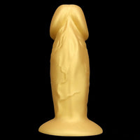 13.38in Super Long Big Silicone Soft Gold Dildo With Suction Cup