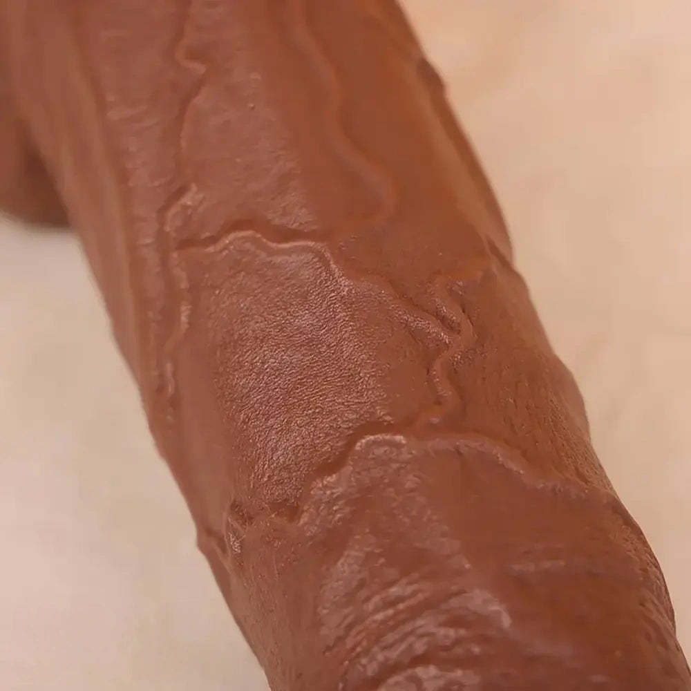13.39in Large Girth Thick Healthy PVC Dildo Realistic G-Spot Giant Anal Toy