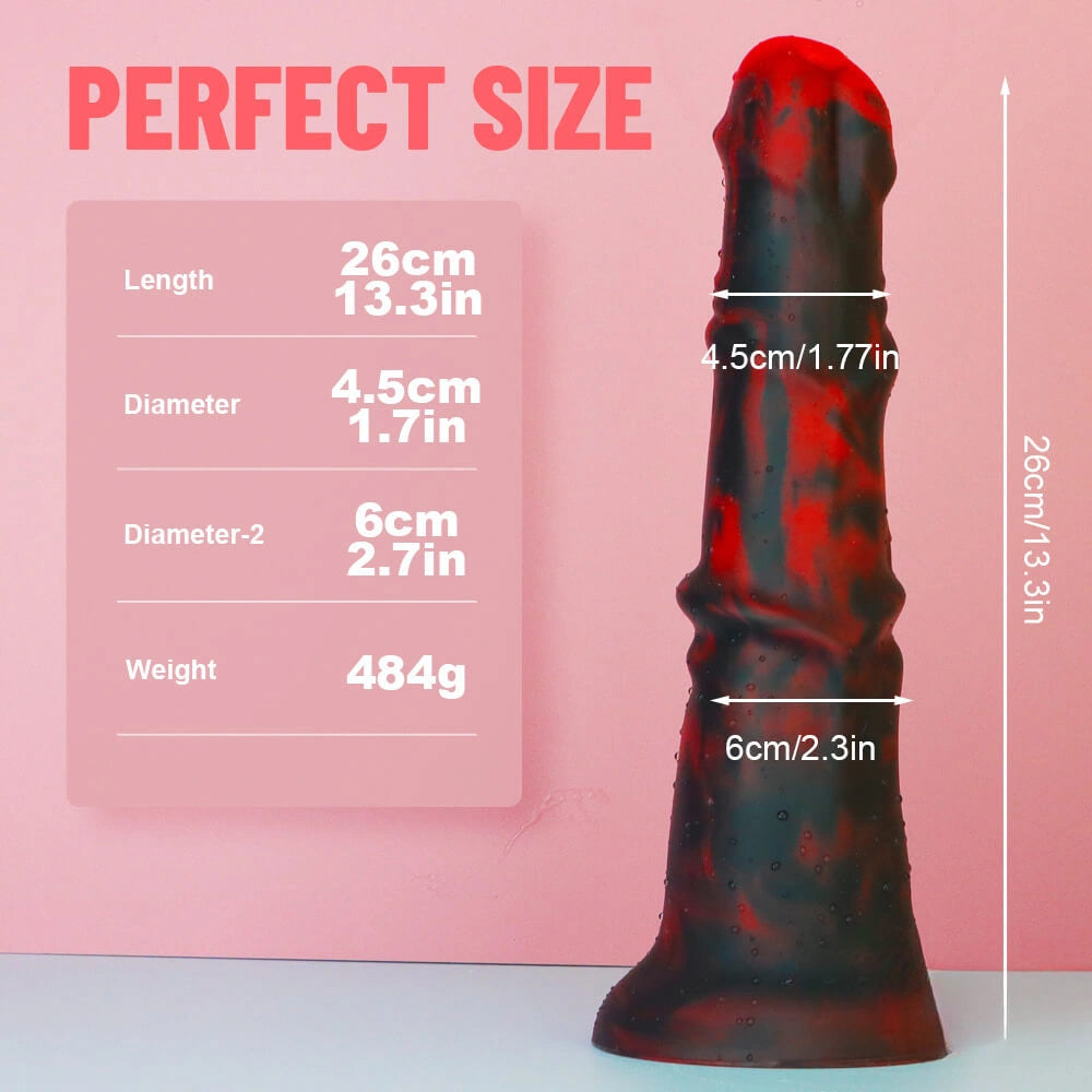 13.3in Animal Horse Dildo Adult Toy Realistic Big Thick Sex Toy