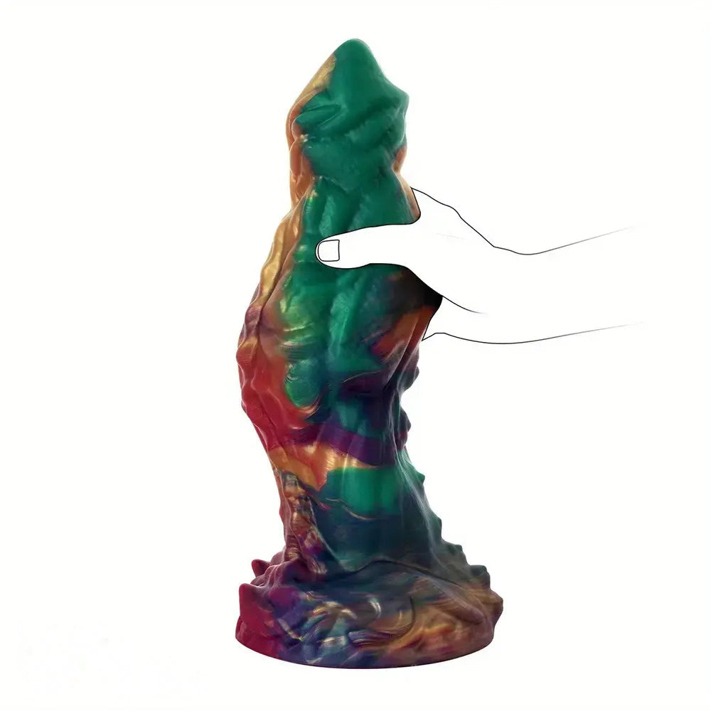 13.4in Anal Soft Monster Huge Long Dildo With Strong Suction Cup G Spot Dildo