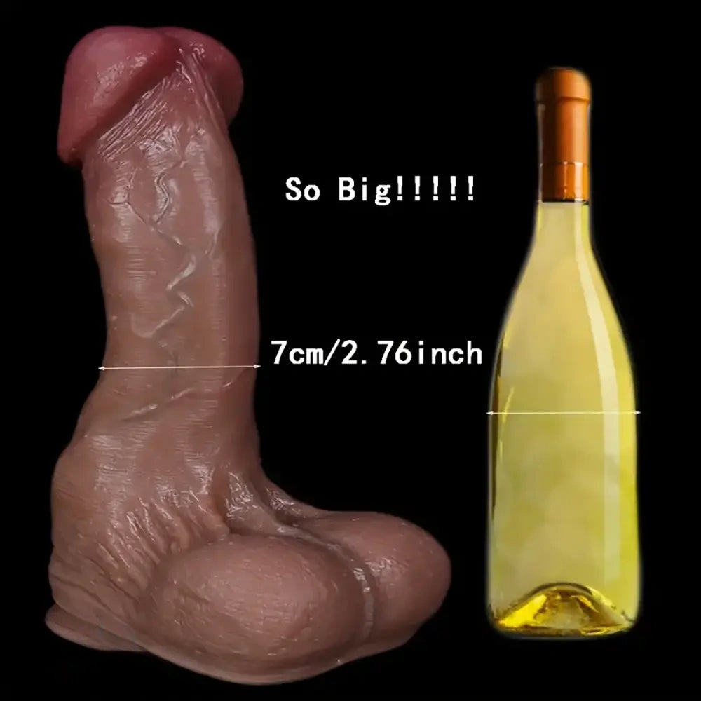 13.4in Realistic Silicone Large Long Lifelike Female Dildo For Pleasure