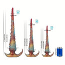 13.58in 17.51in 22.55in Long Huge Tentacle Octopus Silicone Dildo