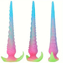 13.58in 17.51in 22.55in Super Long Big Octopus Spiral Silicone Dildo