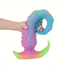 13.58in 17.51in 22.55in Super Long Big Octopus Spiral Silicone Dildo