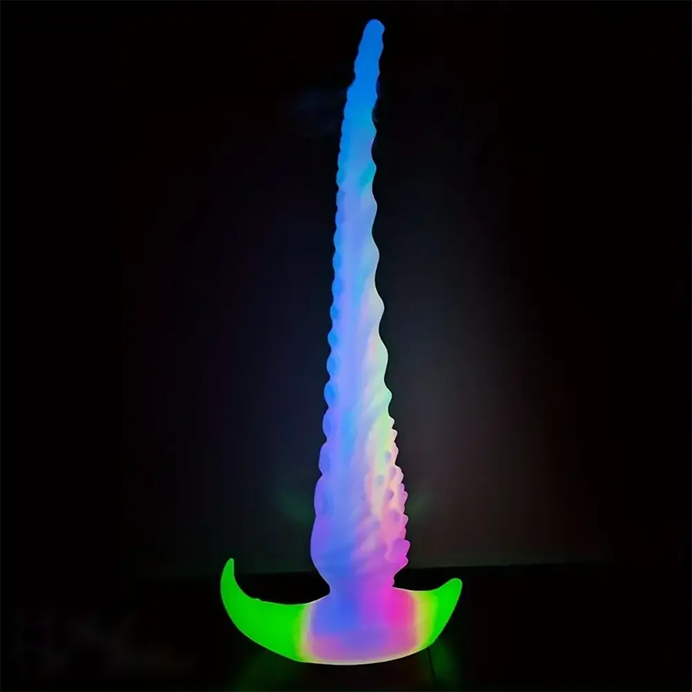 13.58in 17.51in 22.55in Super Long Big Octopus Spiral Silicone Dildo