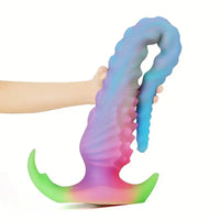 13.58in 17.51in 22.55in Super Long Big Octopus Spiral Silicone Dildo