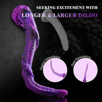 13.58in 19.49in Super Long Big Monster Fantasy Dildo For Couples Men