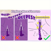 13.58in 19.49in Super Long Big Monster Fantasy Dildo For Couples Men