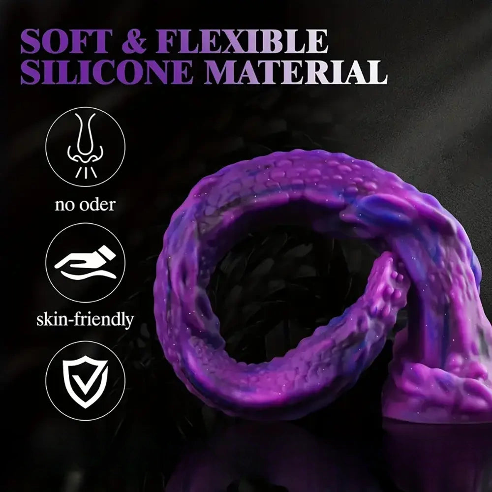 13.58in 19.49in Super Long Big Monster Fantasy Dildo For Couples Men