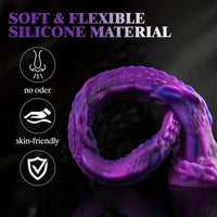 13.58in 19.49in Super Long Big Monster Fantasy Dildo For Couples Men