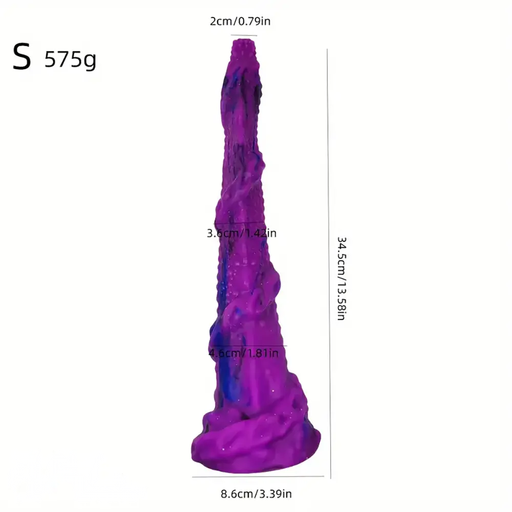 13.58in 19.49in Super Long Big Monster Fantasy Dildo For Couples Men