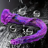 13.58in 19.49in Super Long Big Monster Fantasy Dildo For Couples Men