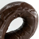 13.58in Realistic Large Long Silicone Soft Anal Dildo For Male Female
