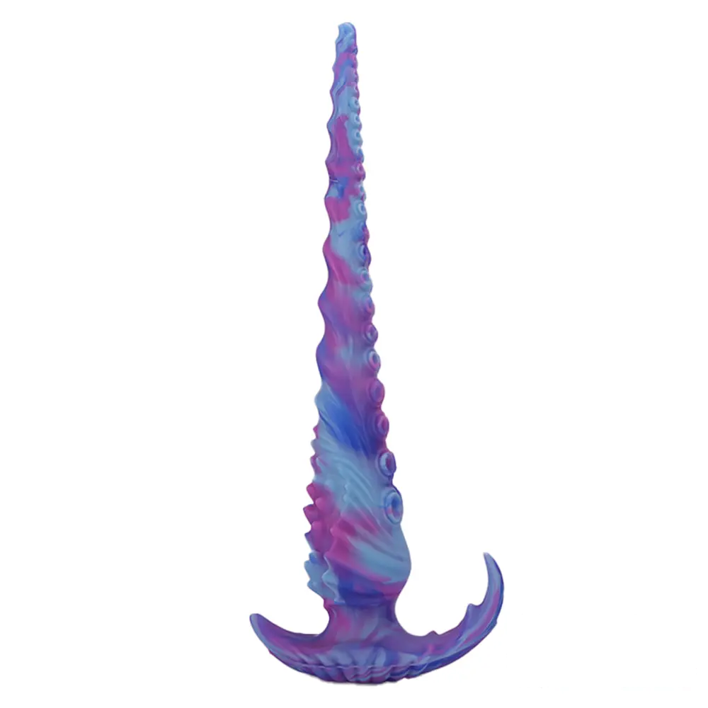 13.5in 17.7in Fantasy Big Long Octopus Tentacle Silicone Soft Dildo