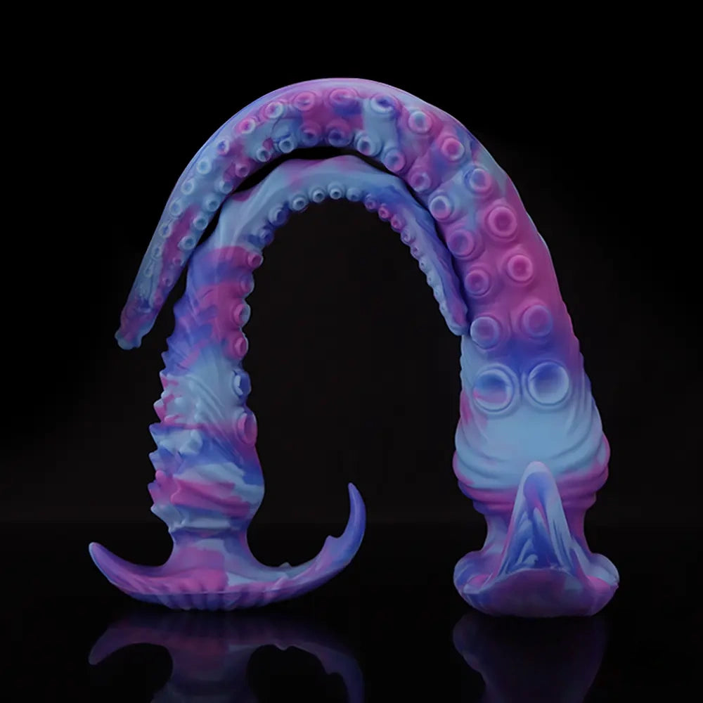 13.5in 17.7in Fantasy Big Long Octopus Tentacle Silicone Soft Dildo