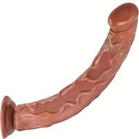 13.6in Realistic PVC Cock Big Long Dildo For G Spot Women Pleasure