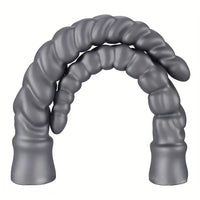 13.77in 15.74in 17.71in 19.68in Long Screw Anal Whip Huge BDSM Soft Dildo