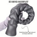 13.77in 15.74in 17.71in 19.68in Long Screw Anal Whip Huge BDSM Soft Dildo