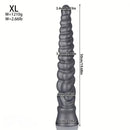 13.77in 15.74in 17.71in 19.68in Long Screw Anal Whip Huge BDSM Soft Dildo