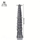 13.77in 15.74in 17.71in 19.68in Long Screw Anal Whip Huge BDSM Soft Dildo