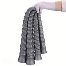 13.77in 15.74in 17.71in 19.68in Long Screw Anal Whip Huge BDSM Soft Dildo