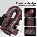 13.77in 15.75in Silicone Long Huge Dildo Anal Stimulation For Men